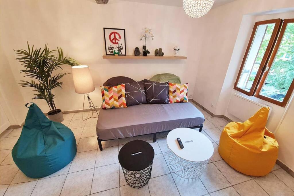 Gregbnb - T2 Design 42M2 - Toulon Est - Wifi Fibre - N5 Exterior photo